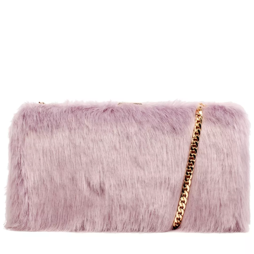 Fur clutch best sale