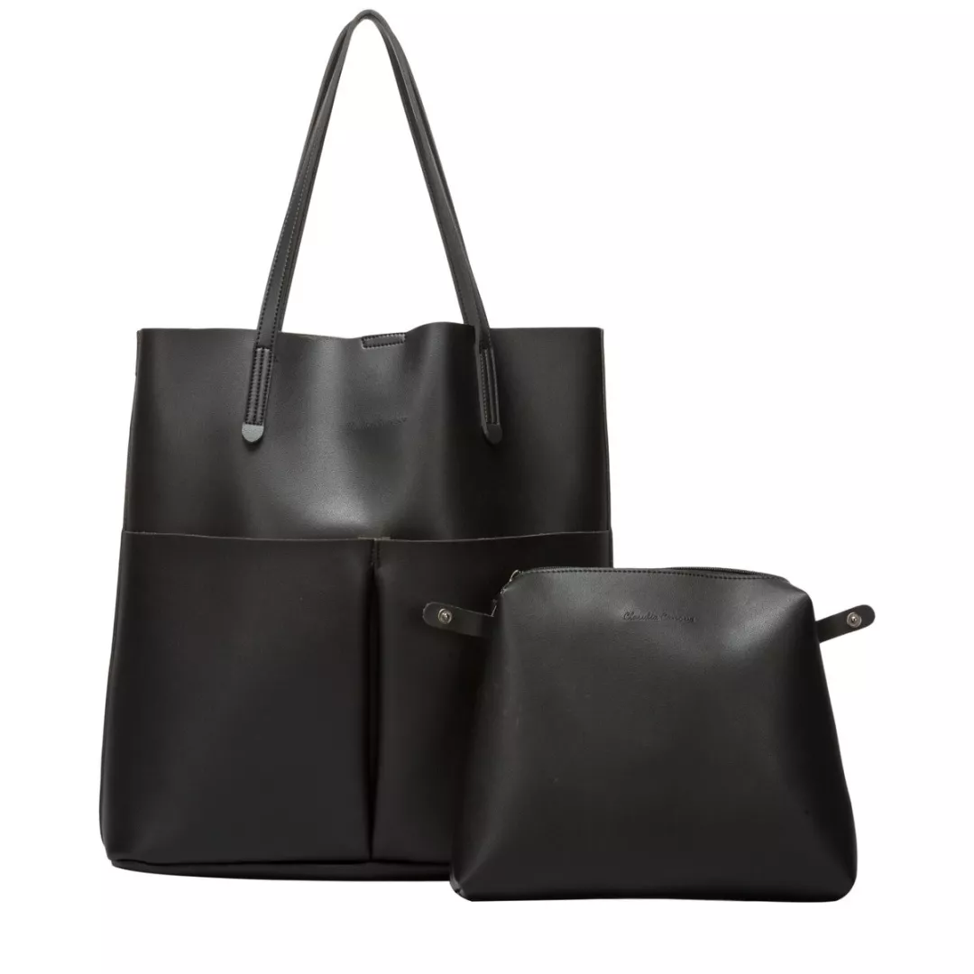 Adella Twin Strap Twin Pocketed Tote