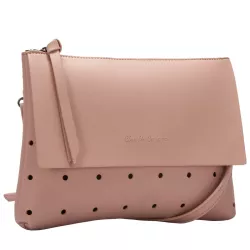 Cocao Punch Detailed Flapover Crossbody